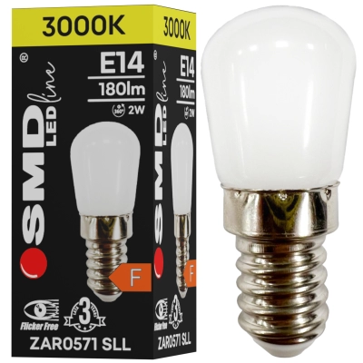 $ ŻARÓWKA E14 LED 2W WW ML T22 3Y 0571